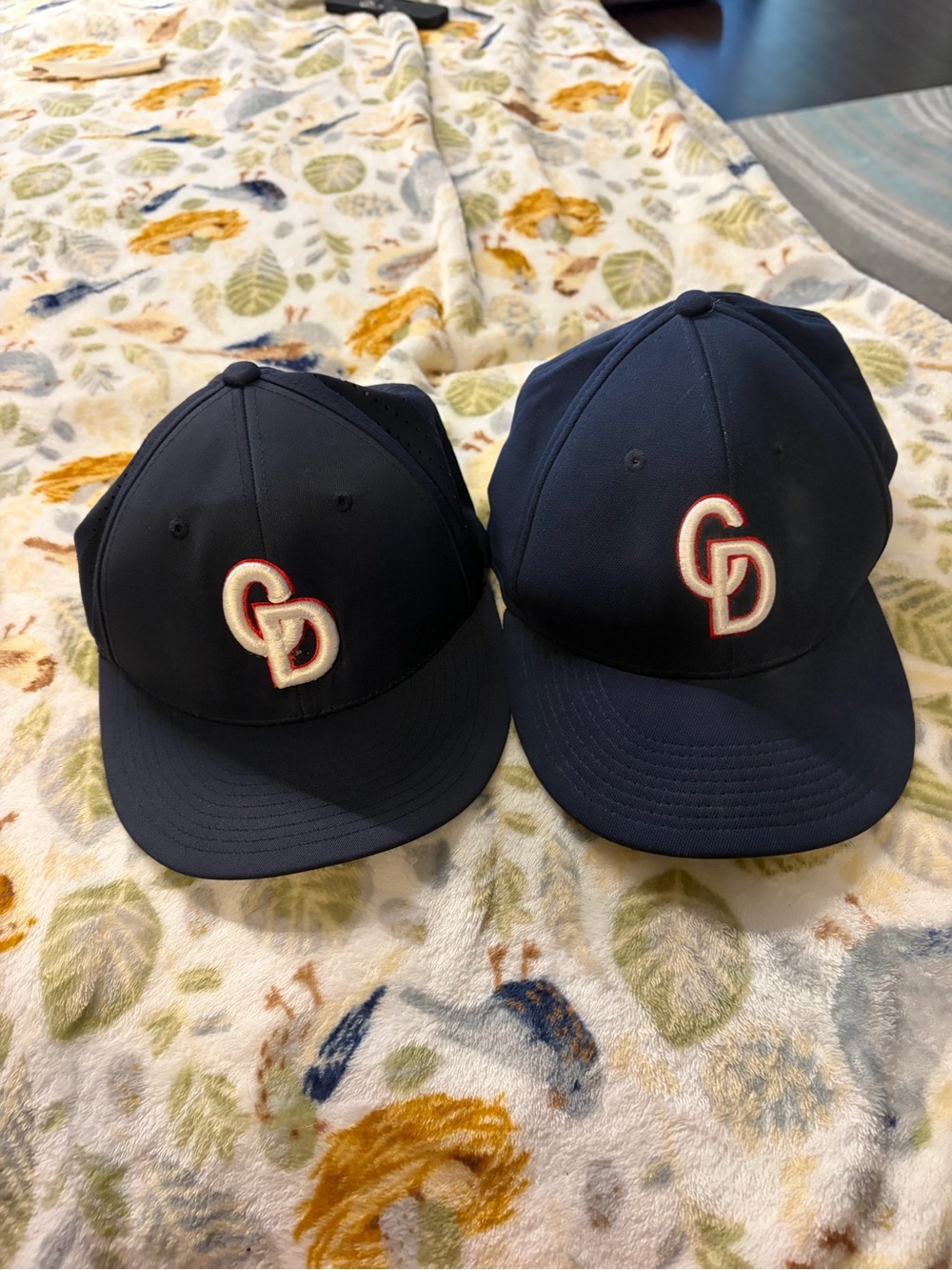 Navy Baseball Cap with CD Logo